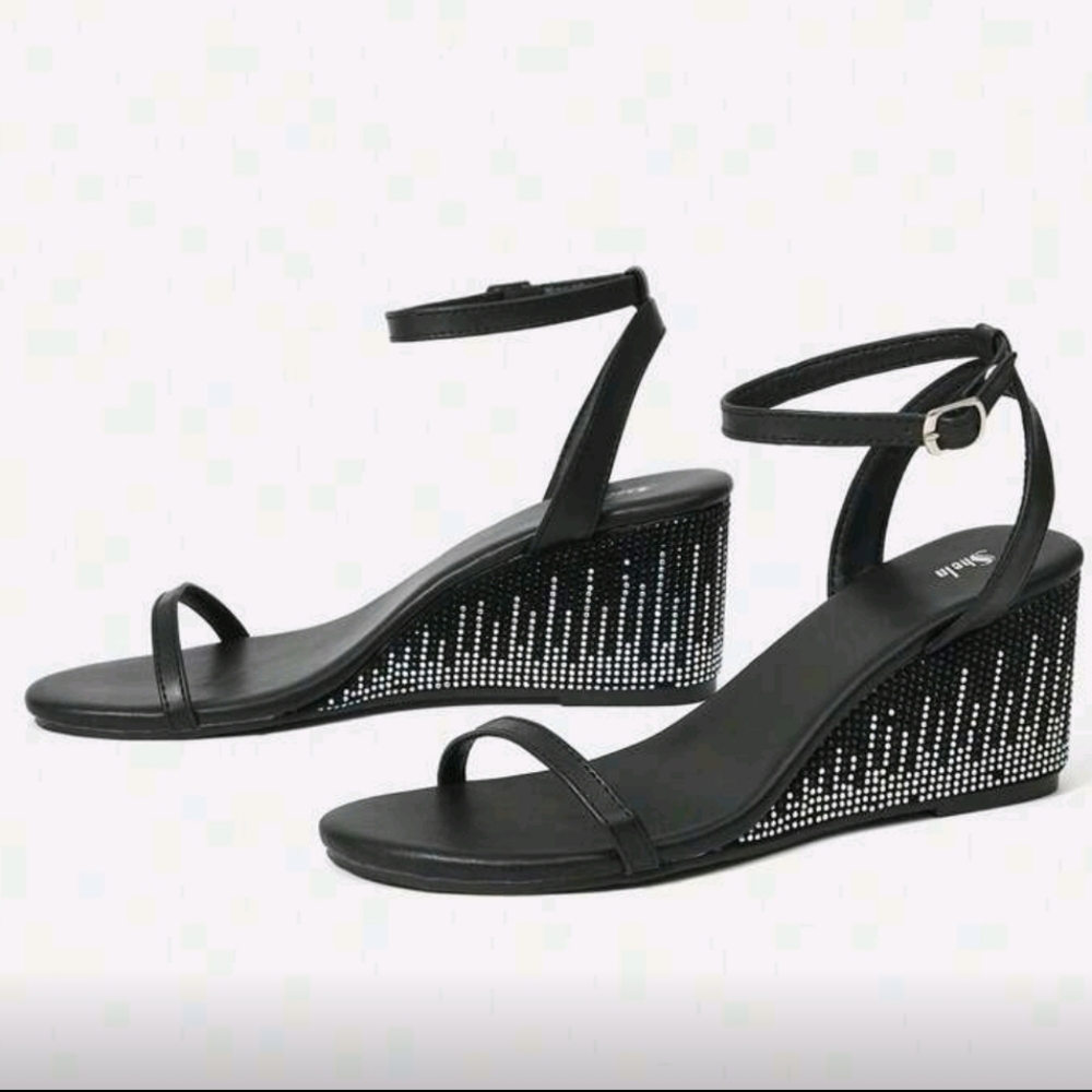 Rhinestone wedges